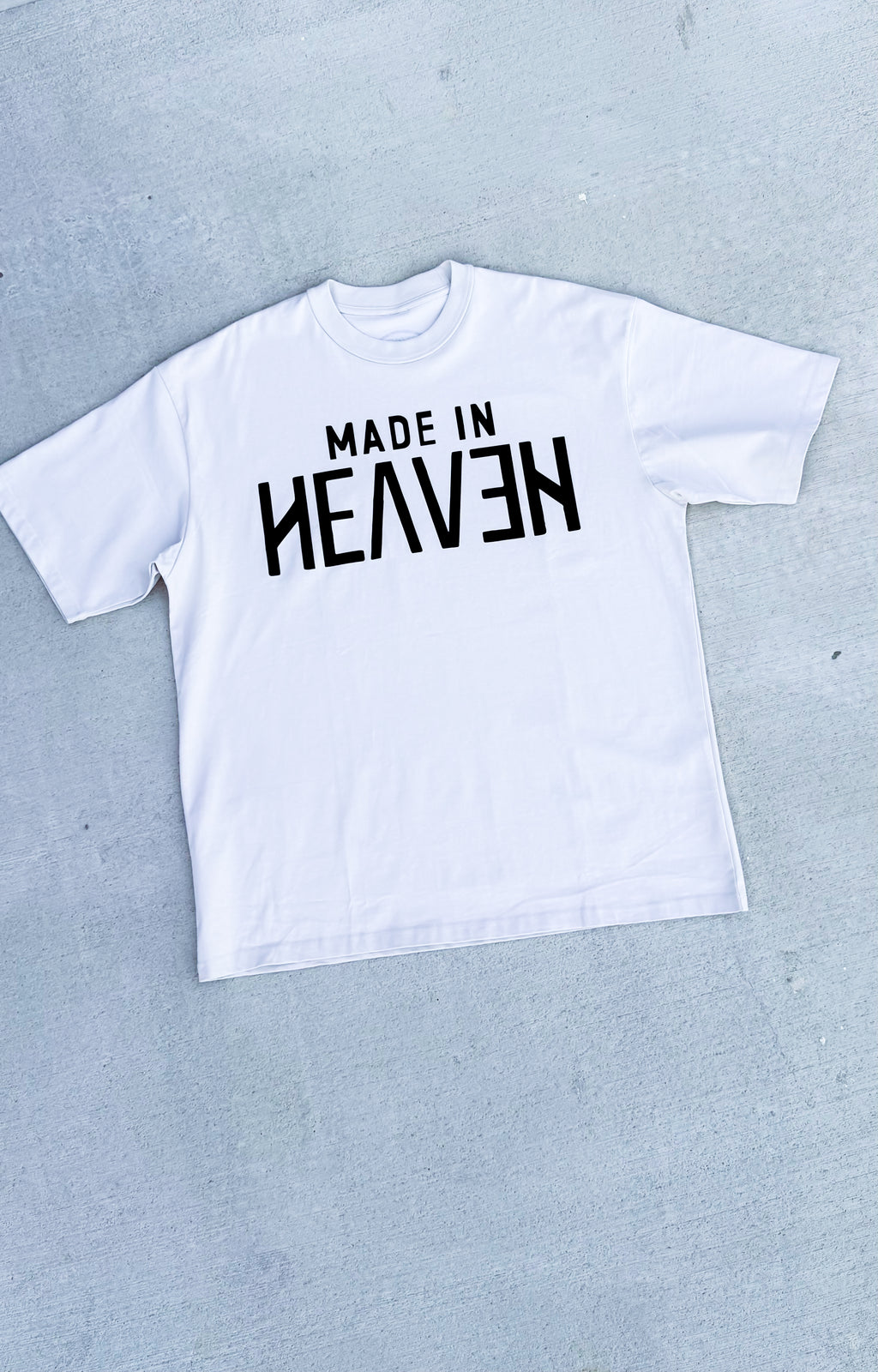 Made in Heaven - Bone color -  oversized Heavyweight