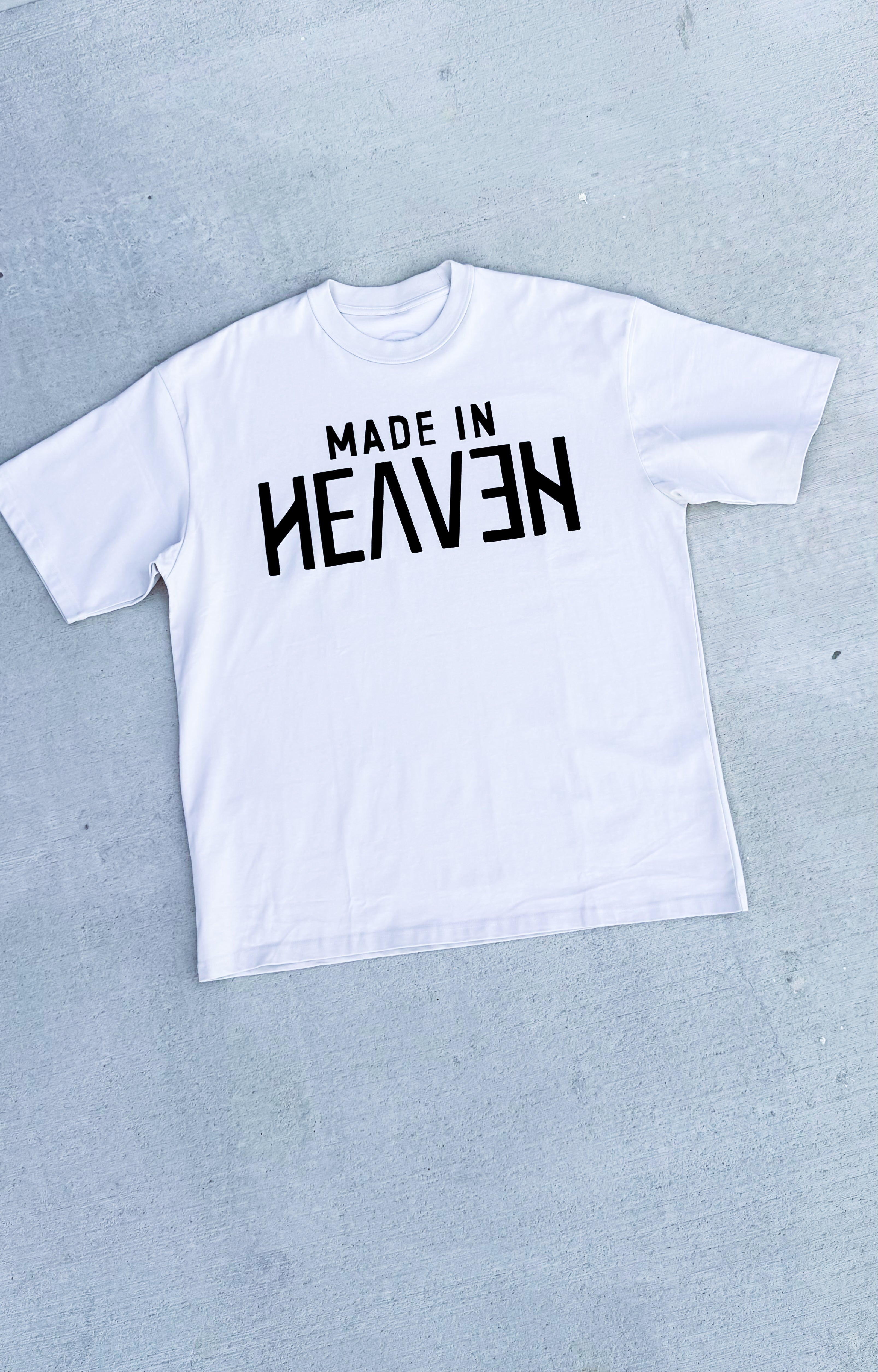 Made in Heaven - Bone color -  oversized Heavyweight