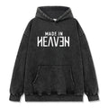 Made in Heaven Oversized Hoodie - Distressed